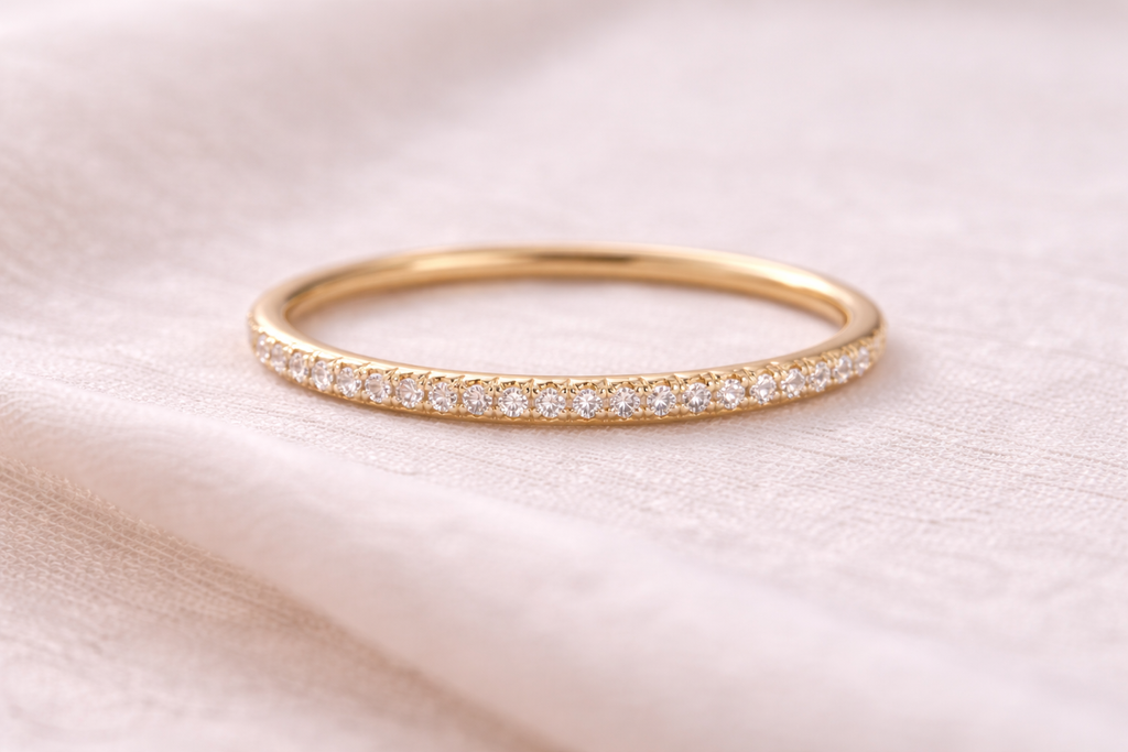 Micro Pave´ Diamond Band