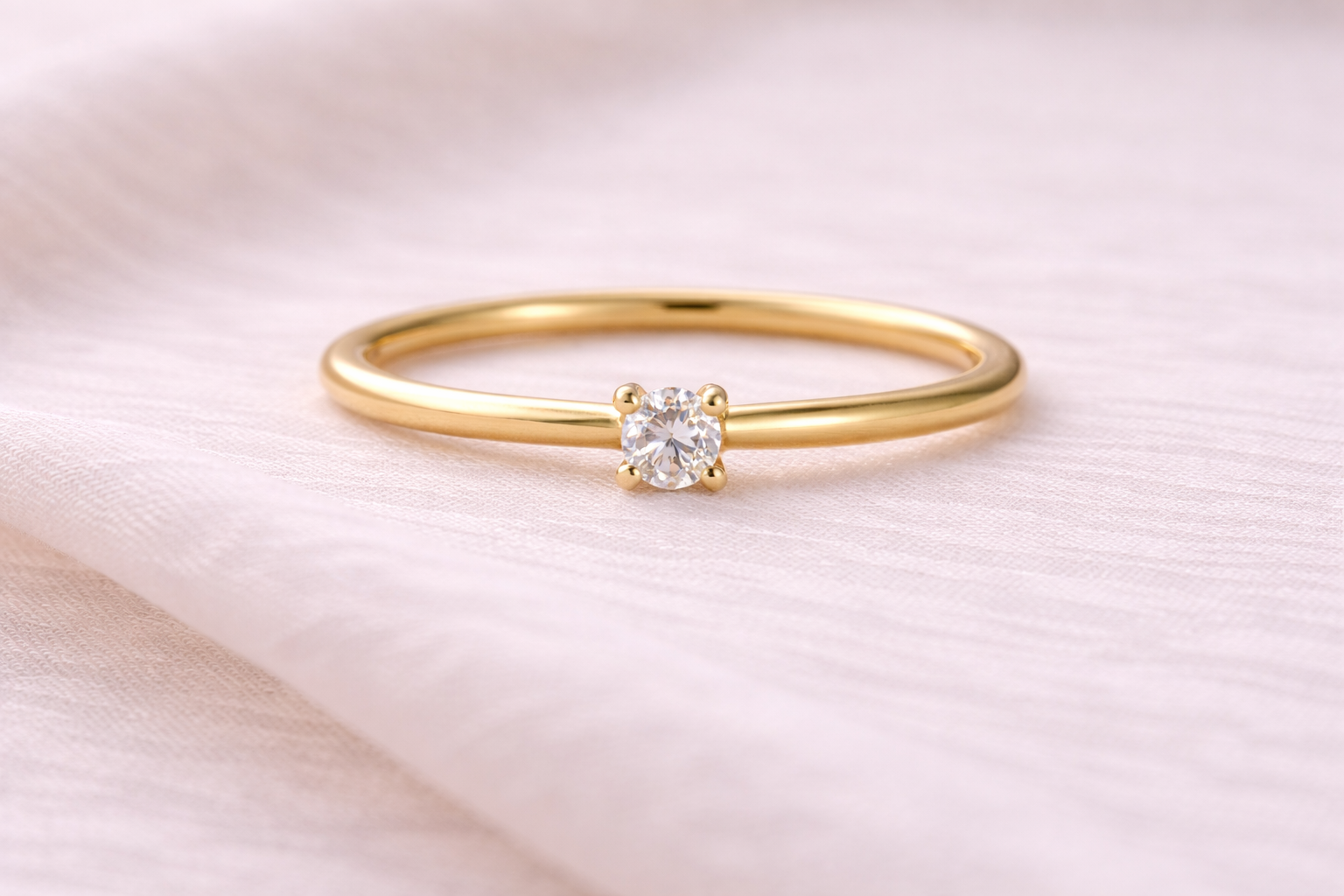 Diamond Solitaire Prong Ring