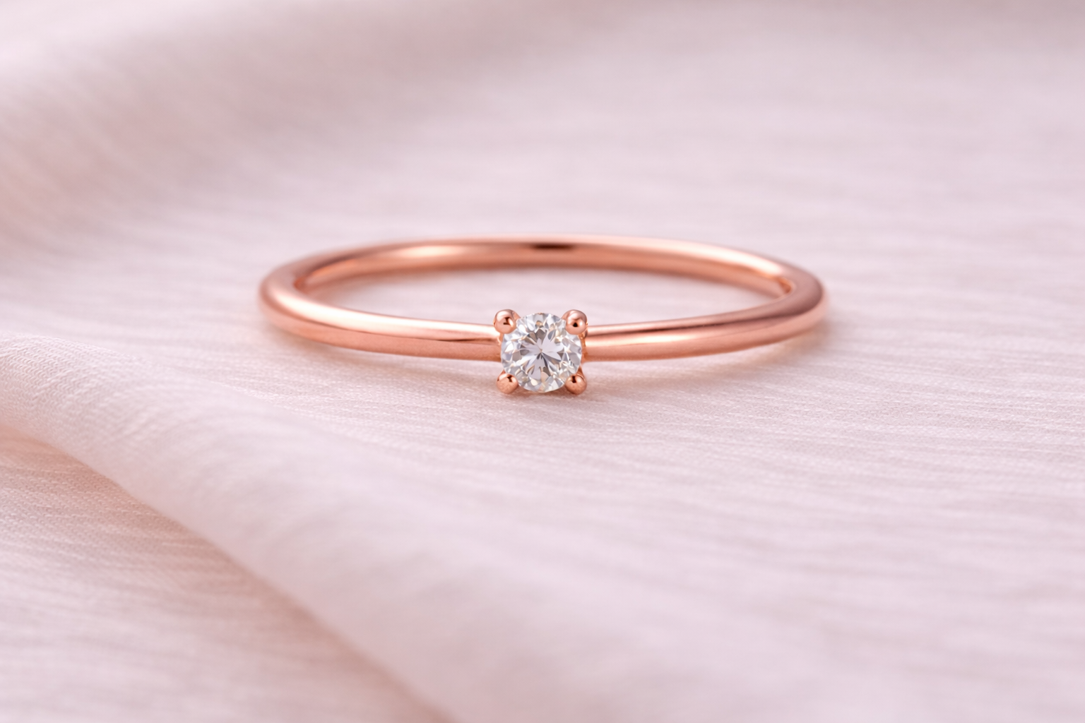 Diamond Solitaire Prong Ring