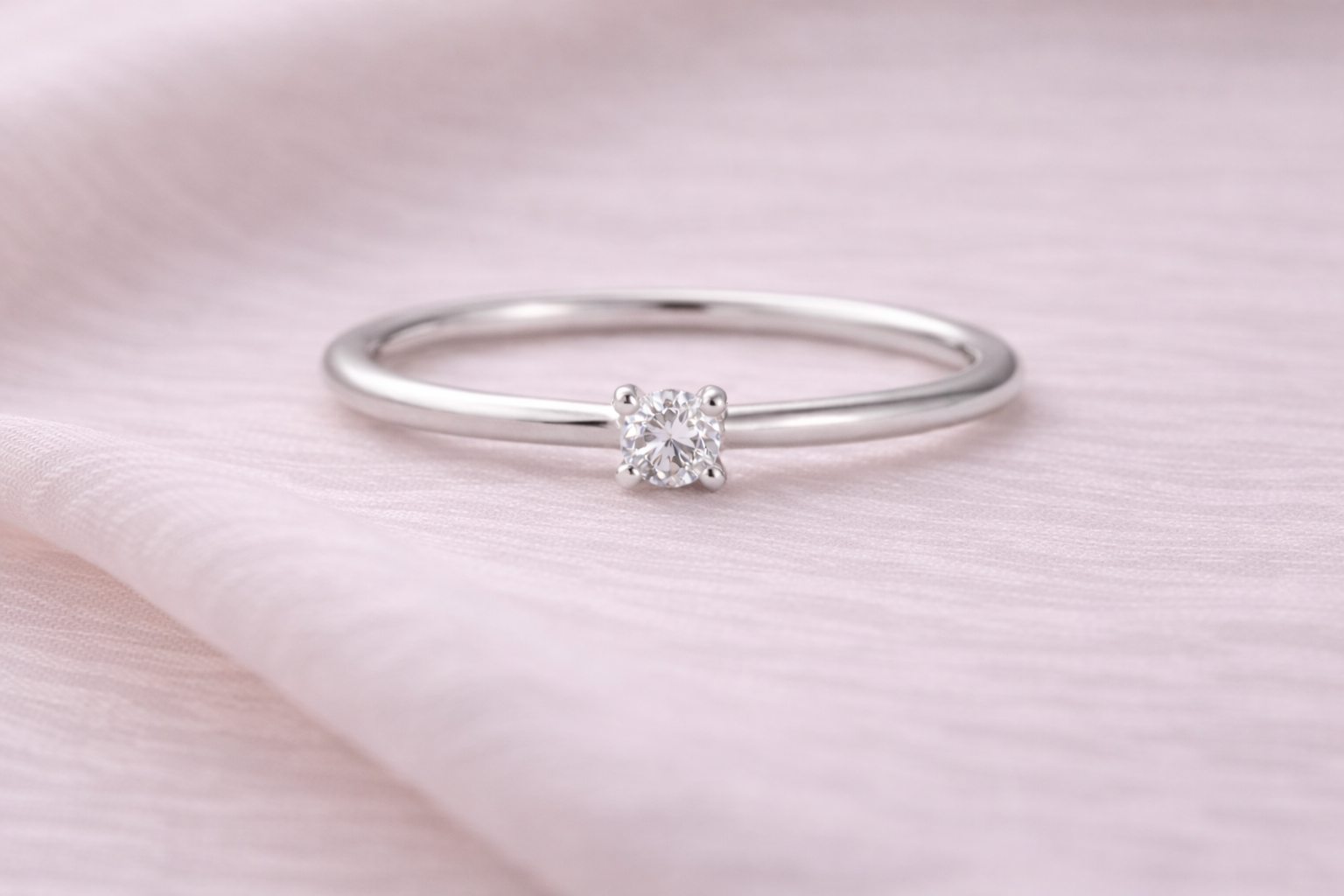 Diamond Solitaire Prong Ring