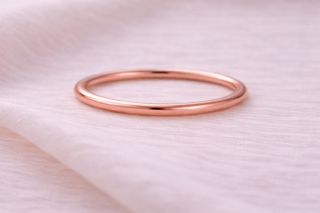 Plain Gold Stacking Band