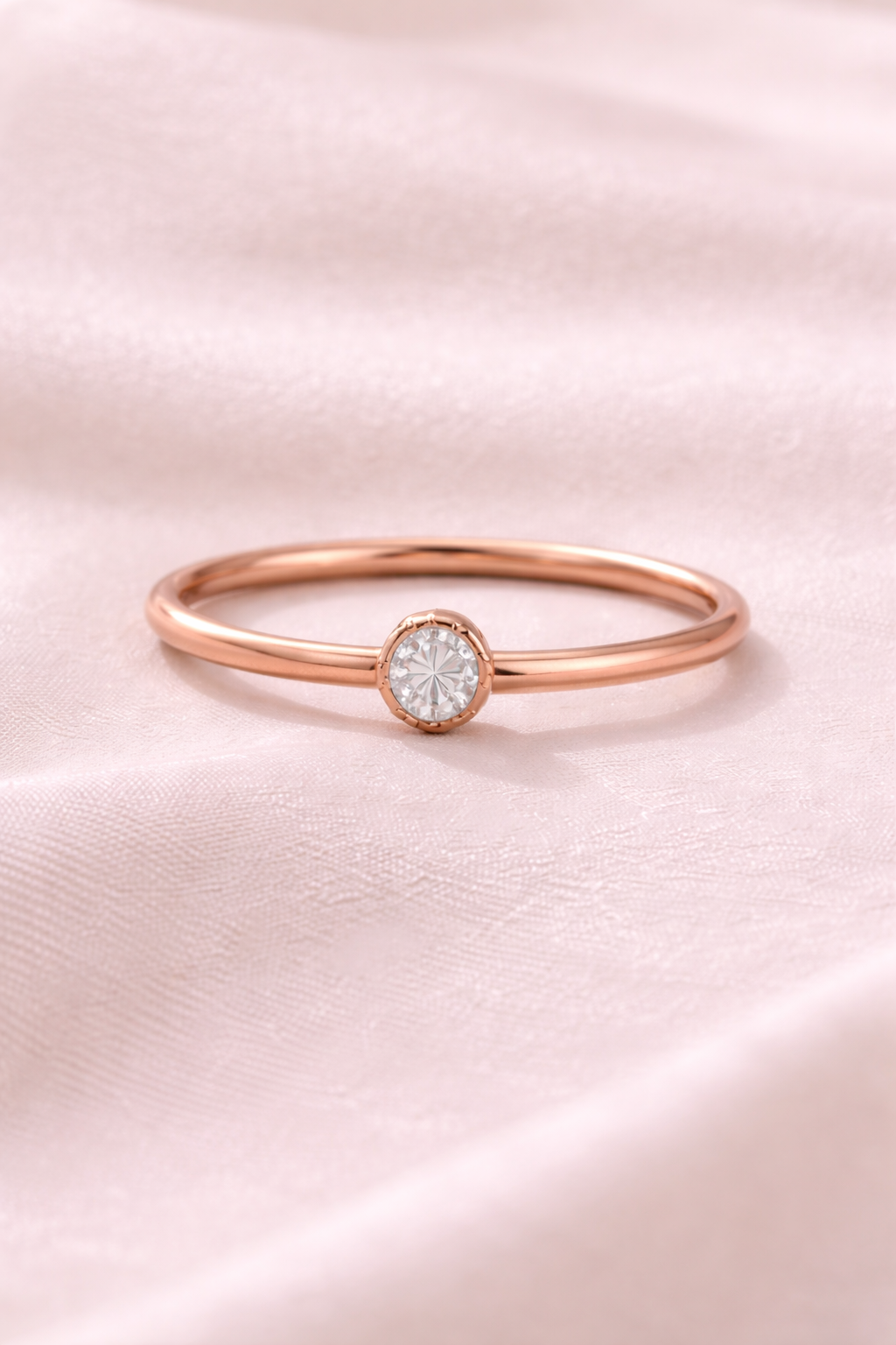Signature Bezel Diamond Ring