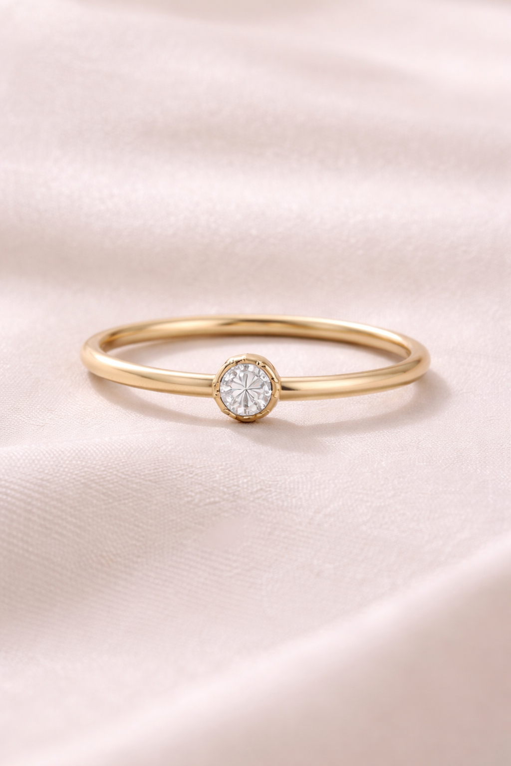 Signature Bezel Diamond Ring